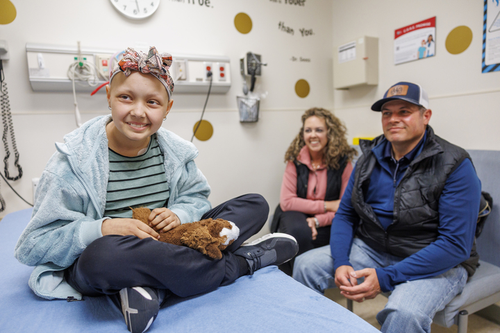 St. Jude patient Crosslyn